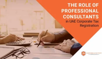 Role of Professional Consultants in UAE Corporate Tax Registration
